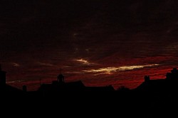 A beautiful sunset Dysart Fife Scotland
